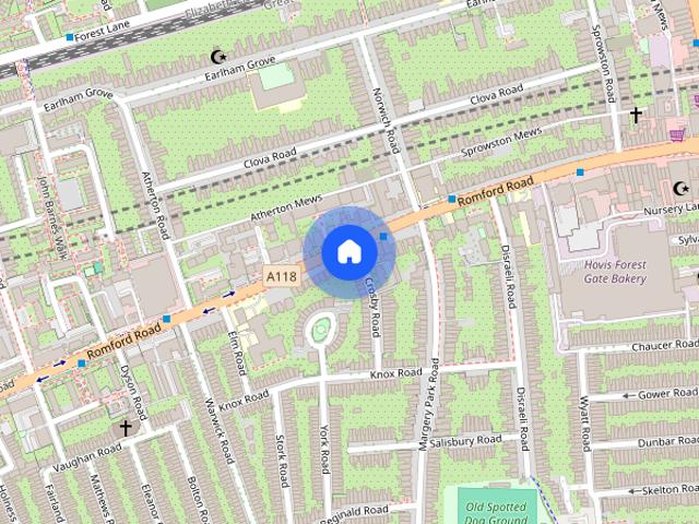 Romford Road, Stratford, E7