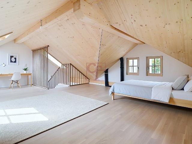 Romont – Wunderschönes neues 4.5 Zimmer Triplex mit privatem Garten
