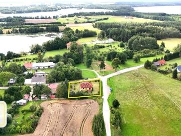 Dom 243 m² z garażem, blisko jeziora w Romotach