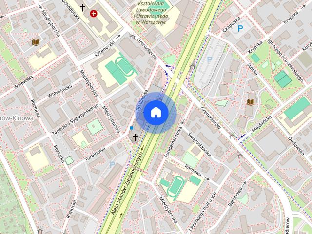 Rondo Wiatraczna 2 pok z garażem,10min do centrum