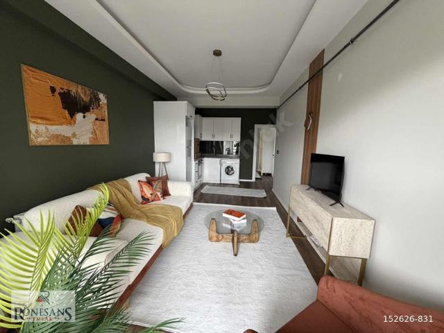 RÖNESANS EMLAK'TAN DENİZMANZARALI FUL EŞYALI SATILIK 1+1 DAİRE