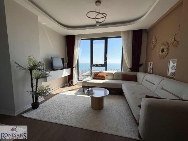 Rönesans Emlak'tan Panoramik Deni Manzaralı Eşyalı 1+1