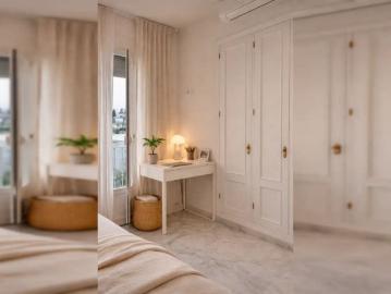 Room in a shared 2 bedroom apartment for rent in Feria with bills included