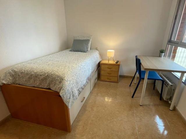 Room in a shared 3 bedroom apartment for rent in Palomeras Sureste, perfect for professionals and students