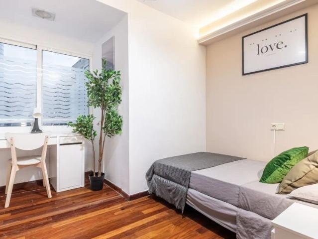 Room in a shared 6 bedroom apartment for rent in Alicante, perfect for professionals or students
