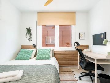 Room in a shared 6 bedroom apartment for rent in Sant Cugat Del Vallès
