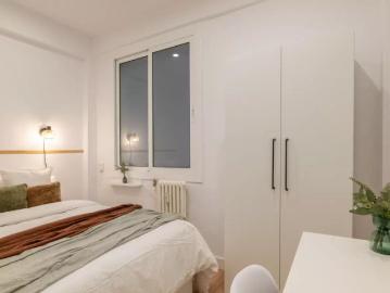 Room in a shared 7 bedroom apartment for rent in Sant Gervasi Galvany, professionals and students only