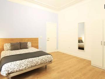 Room in a shared 8 bedroom apartment for rent in Recoletos