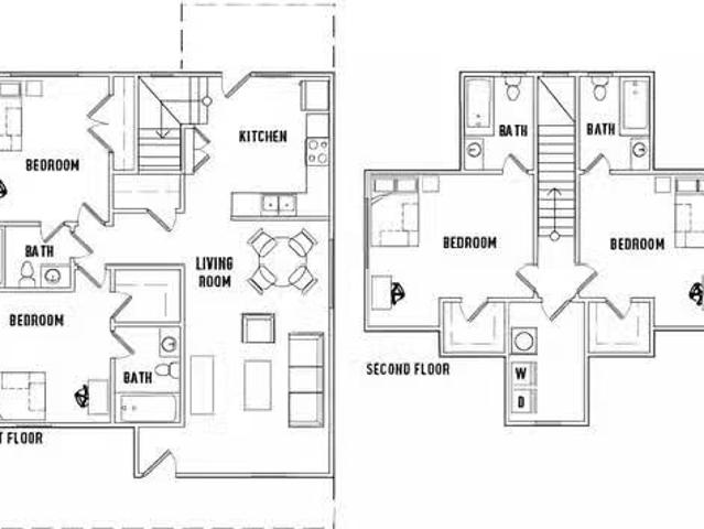 Room in 4 Bed 4.5 Bath C Buildings 10 12