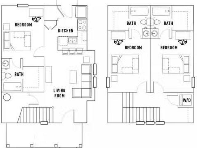 Room in 4 Bed 4 Bath Cottage