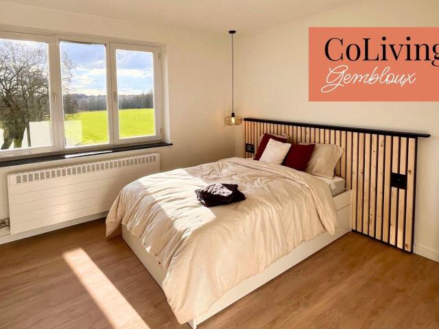 Room + private bathroom in Gembloux coliving