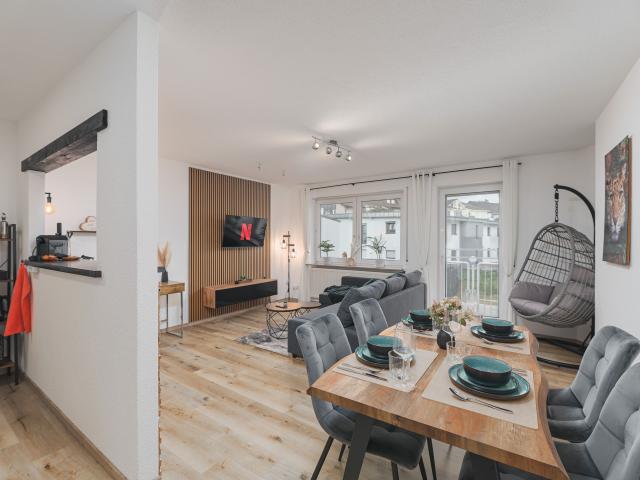 Roomfall Apartment Sinsheim with TG& Wi Fi&balcony