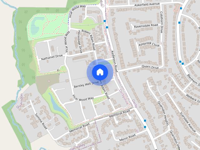 Robert Adam Road, Derby
