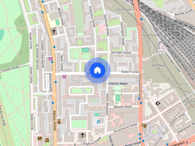 Robert Street, Camden, London, NW1