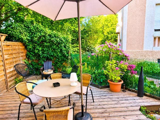 Robertsau Appartement T3 en rez de jardin 68m² Strasbourg