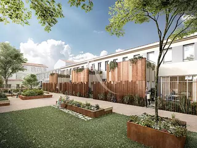 Rochefort 17300 Achat / Vente appartement 4 pièces t4 cave parking