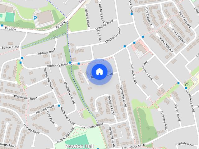 Rochester Road, Newton Hall, Durham.