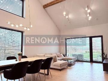 Nowoczesny dom 180 m² z antresolą i garażem w Środzie