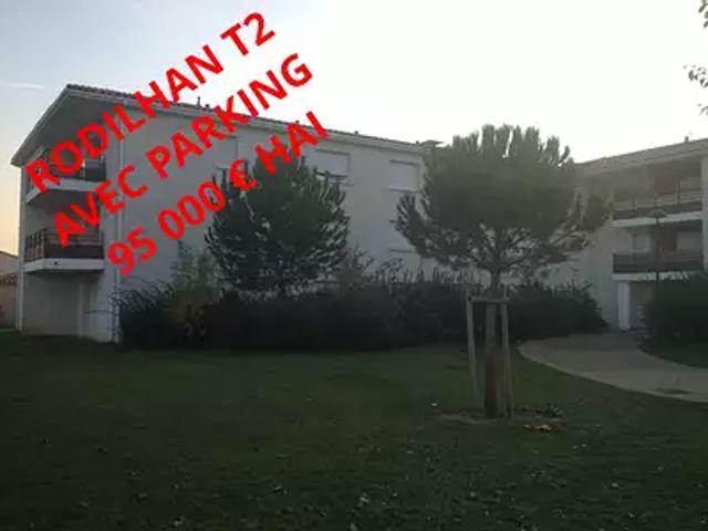 Rodilhan 30230 Achat / Vente appartement 2 pièces t2 parking