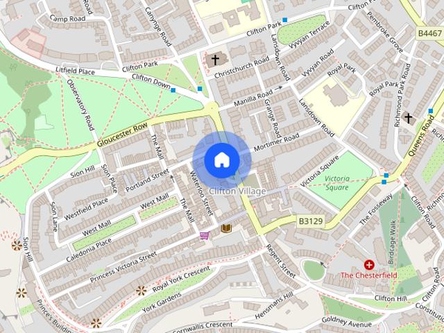 Rodney Place, Bristol, Somerset, BS8