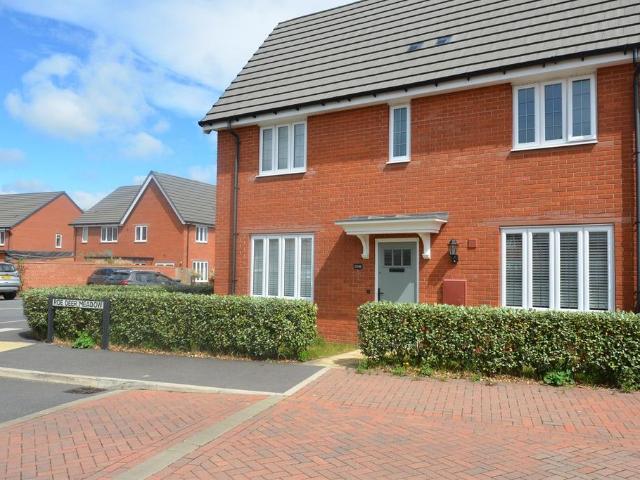 Roe Deer Meadow, Langford. 3 bed semi detached house to rent £1,850 pcm £427 pw