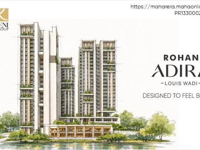 Rohan Adira,Thane West 2 BHK Apartment For Sale Thane