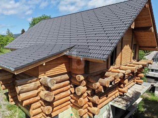 ROHBAU MIT ALPINEM CHARME
