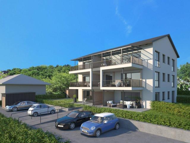 Rohbau mit Fenster fertig in Reifnitz: Eigentums Wohnungen 200 Meter vom See weg, 100% Wörther See Blick, nur 6 Wohneinheiten mit Lift !