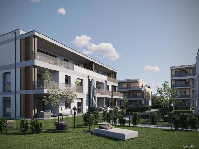 Rohbauarbeiten abgeschlossen! 4 Zimmer Wohnung mit PV Anlage, Balkon & Spielplatz
