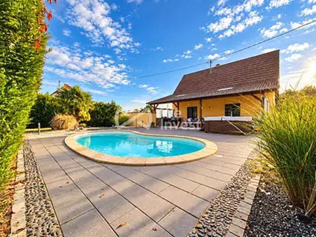 Rohr 67270 Achat / Vente maison 7 pièces t7 piscine parking