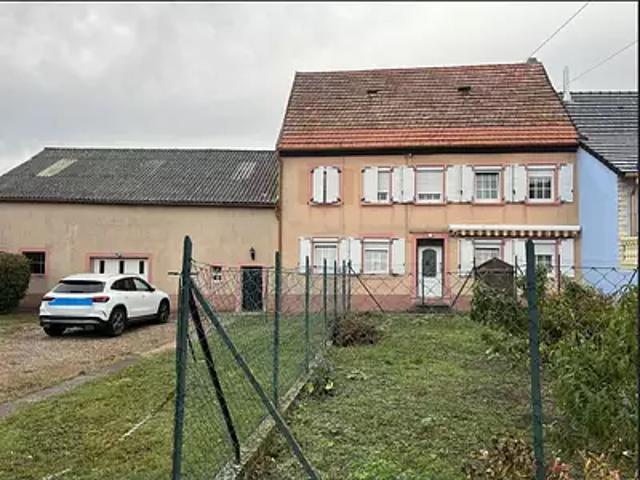 Rohrbach lès Bitche 57410 Achat / Vente maison 6 pièces t6 jardin