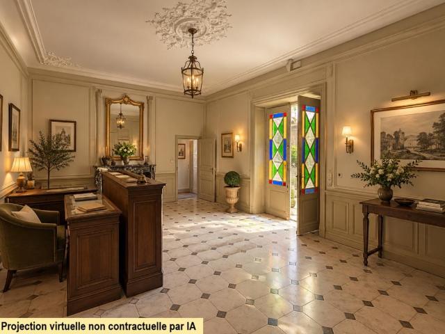 ROQUEMAURE 30150 – HÔTEL PARTICULIER – 460 M² – ÉLÉMENTS D’ARCHITECTURE ANCIENS – COUR INTÉRIEURE – GARAGE – TERRASSE – COMBLES À AMÉNAGER