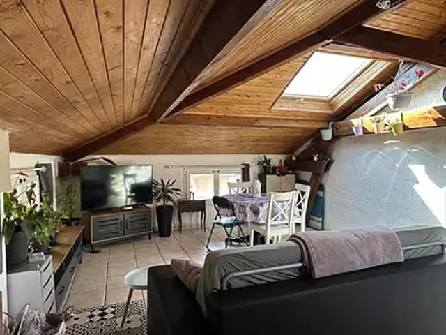 Roquebillière 06450 Achat / Vente appartement 3 pièces t3 au dernier étage