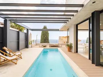Roquebrune Cap Martin 06190 Location maison 4 pièces t4 piscine