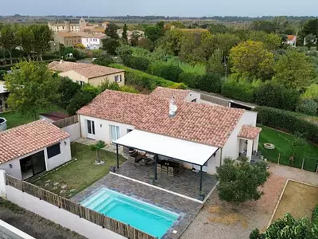 Roquecourbe Minervois 11700 Achat / Vente maison 5 pièces t5 piscine