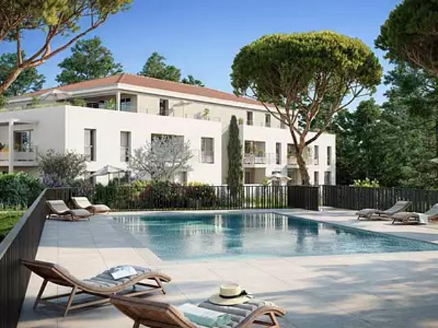 Roquefort la Bédoule 13830 Achat / Vente appartement neuf 4 pièces t4 jardin terrasse