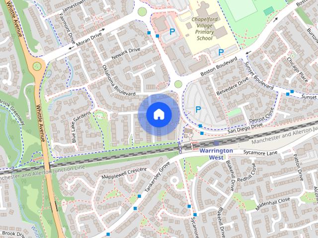 Rose Creek Gardens, Great Sankey, Warrington, WA5