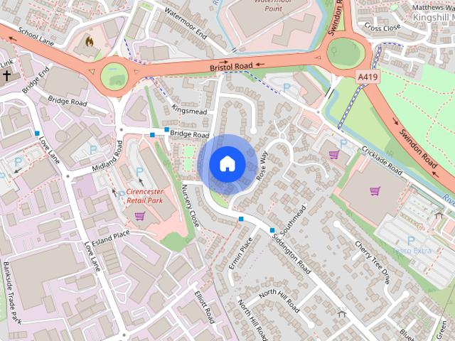 Rose Way, Cirencester, Gloucestershire, GL7