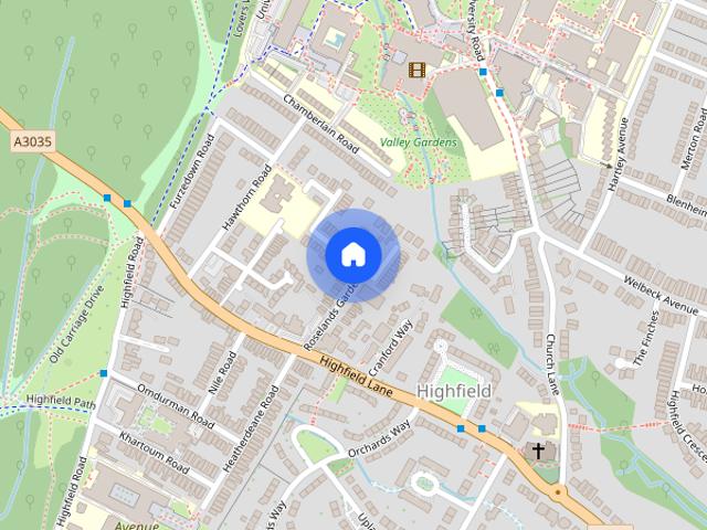 Roselands Gardens, Southampton, Hampshire, SO17