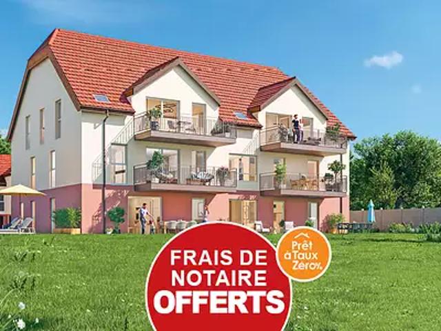 Rosheim 67560 Achat / Vente appartement neuf 3 pièces t3 balcon