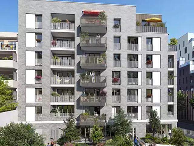 Rosny sous Bois 93110 Programme neuf appartement neuf à vendre t1 PTZ+ LMNP HQE TVA 5,5%