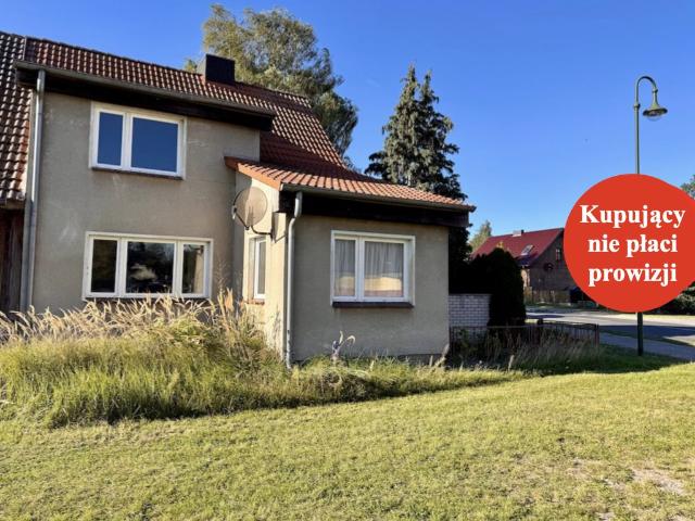 Zapraszam do obejrzenia domu bliźniaczego 80 m² z potencjałem w Rossow