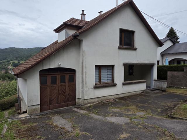 Rothau, entre forêt et horizon, maison des années 50 au pote