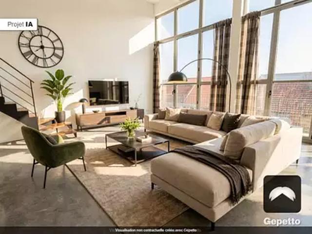 Roubaix 59100 Achat / Vente appartement 3 pièces t3 balcon