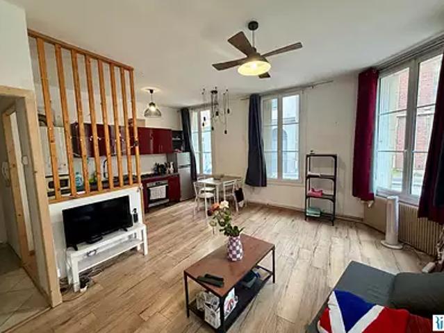 Rouen 76000 Achat / Vente appartement 2 pièces t2 cave