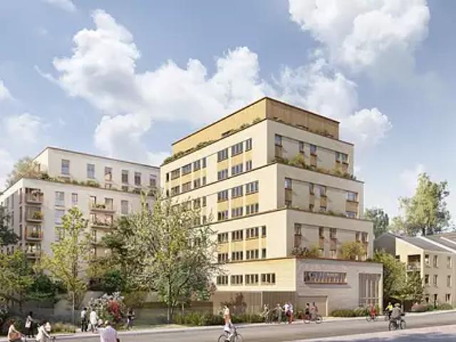 Rouen 76100 Programme neuf appartement neuf à vendre t1 LMNP