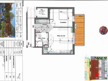 ROUFFIAC TOLOSAN T2 neuf avec balcon et parking – Rouffiac Tolosan Place des Ormeaux