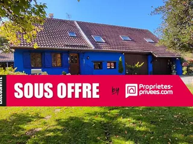 Rougemont le Château 90110 Achat / Vente maison 7 pièces t7 jardin terrasse