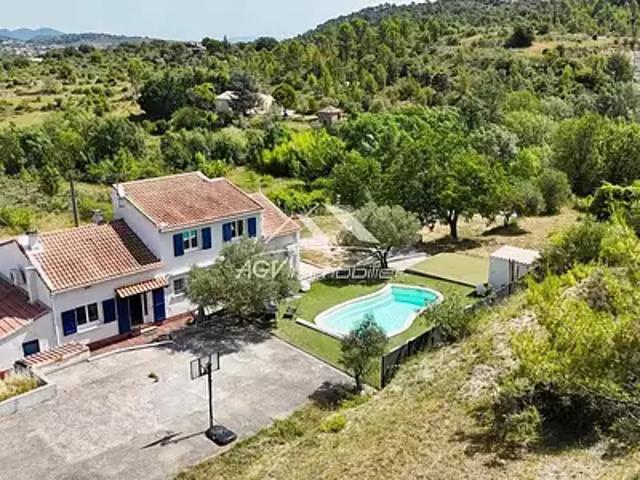 Rousson 30340 Achat / Vente maison 8 pièces t8 piscine