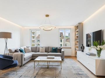 Modern townhouse – stylishly renovated terraced house in Olten